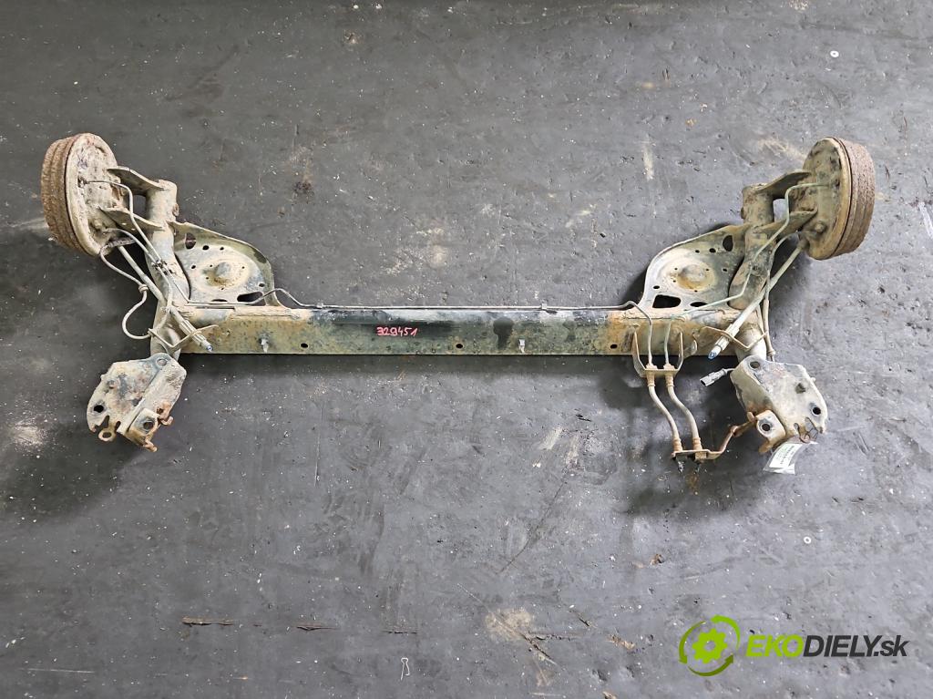 Renault Clio III 2005-2012 1,2.0 16V 75 hp manual 55 kW 1149 cm3 5- zadní výztuha  (Výztuhy zadní)