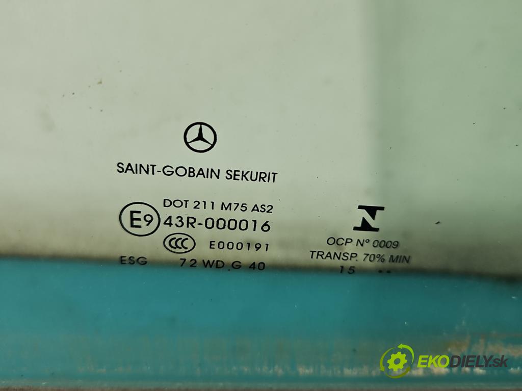 Mercedes Vito W447 2014- 2,2.0 CDI 136hp automatic 100 kW 2143 cm3 5- sklo dveře přední pravé