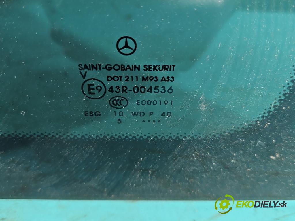 Mercedes Vito W447 2014- 2,2.0 CDI 136hp automatic 100 kW 2143 cm3 5- sklo zadní levé