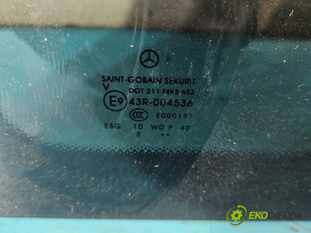 Mercedes Vito W447 2014- 2,2.0 CDI 136hp automatic 100 kW 2143 cm3 5- sklo zadní pravé