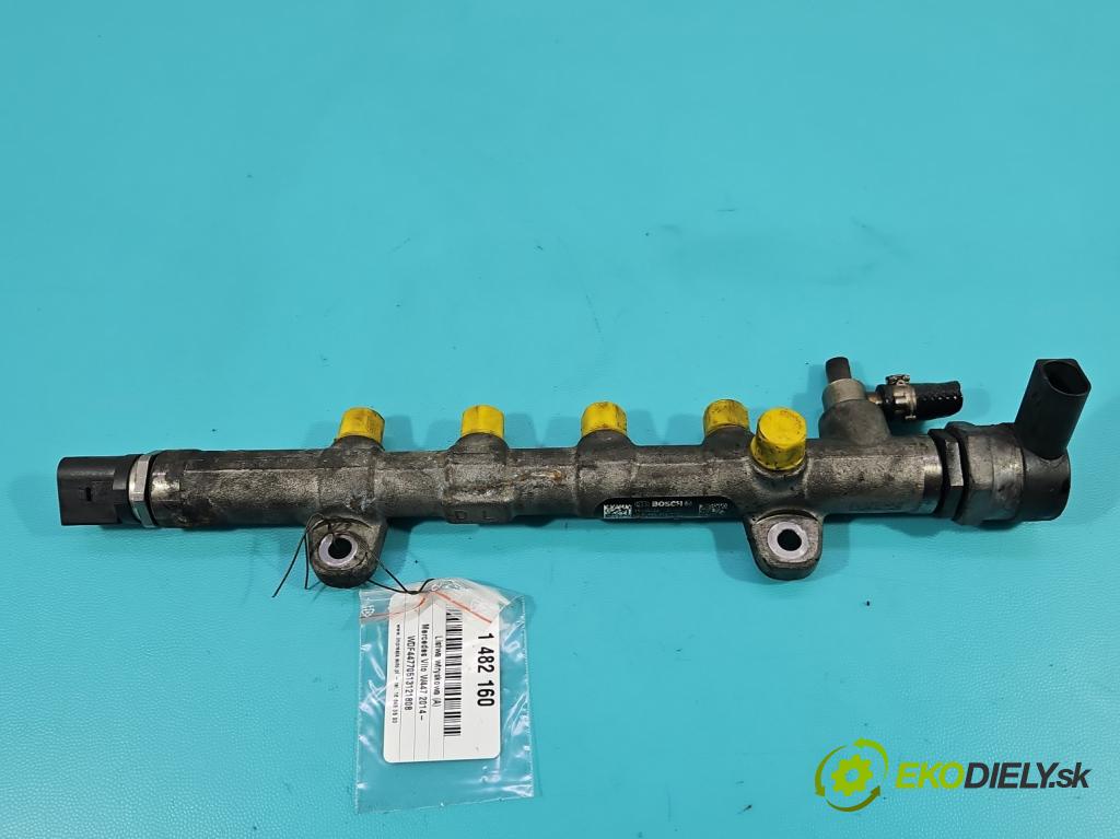 Mercedes Vito W447 2014- 2,2.0 CDI 136 HP automatic 100 kW 2143 cm3 5- lišta vstrekovacia A6510701695 (Vstrekovacia lišta)