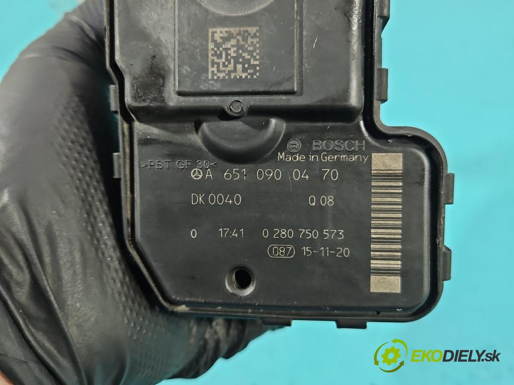 Mercedes Vito W447 2014- 2,2.0 CDI 136 HP automatic 100 kW 2143 cm3 5- klapka 0280750573 (Škrtiaca klapka)