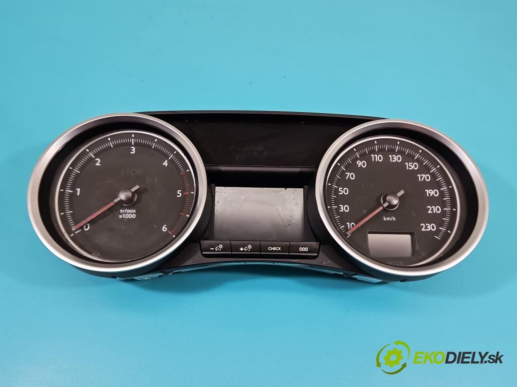 Peugeot 508 I 2010-2018 2.0 hdi 150 HP manual 110 kW 1997 cm3 4- prístrojovka/ budíky 9810077880 (Prístrojová doska)