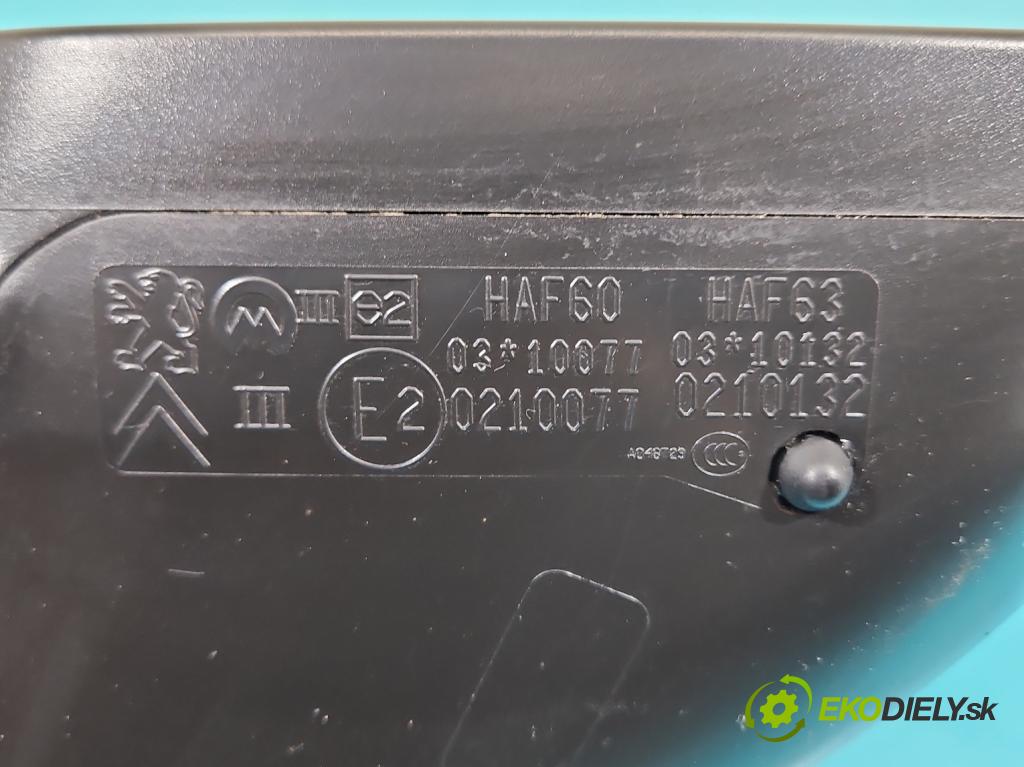 Peugeot 508 I 2010-2018 2.0 hdi 150 hp manual 110 kW 1997 cm3 4- zpětné zrcátko pravé (Klika dveří ostatní)