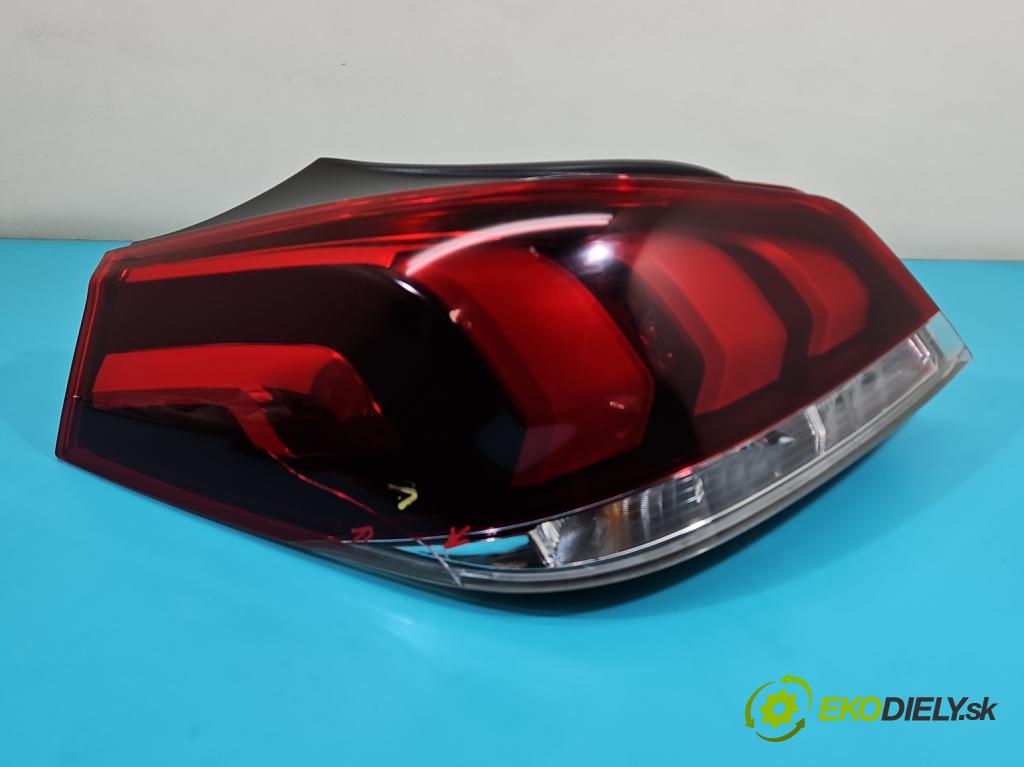 Peugeot 508 I 2010-2018 2.0 hdi 150 hp manual 110 kW 1997 cm3 4- světlo zadní levé 9807242780A (Klika dveří ostatní)