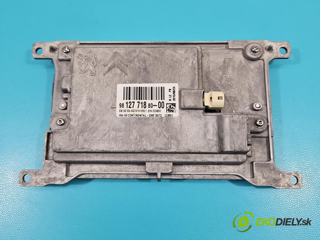 Peugeot 508 I 2010-2018 2.0 hdi 150 HP manual 110 kW 1997 cm3 4- Zobrazit: 9812771880 (Prístrojová doska)