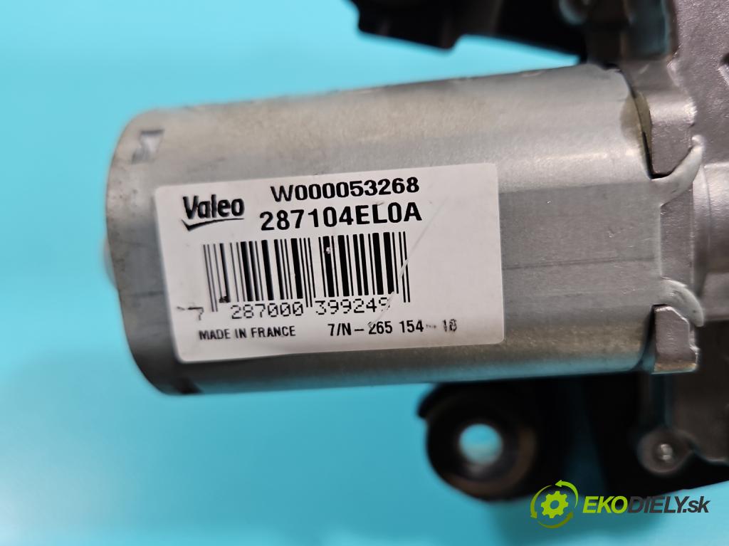 Nissan Qashqai II J11 2013-2021 1.2 T 116 hp manual 85 kW 1197 cm3 5- motor stěrače zadní W000053268