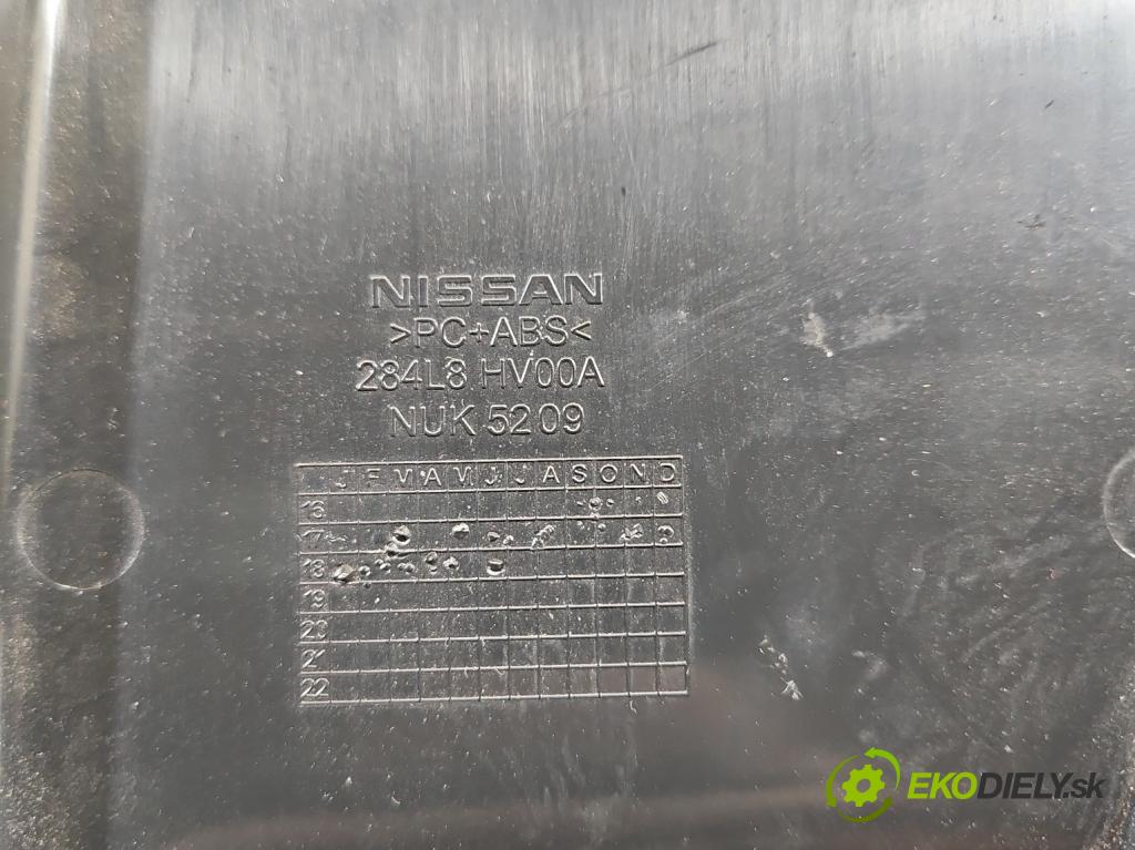 Nissan Qashqai II J11 2013-2021 1.2 T 116 hp manual 85 kW 1197 cm3 5- kryt plastová 284L8-HV00A