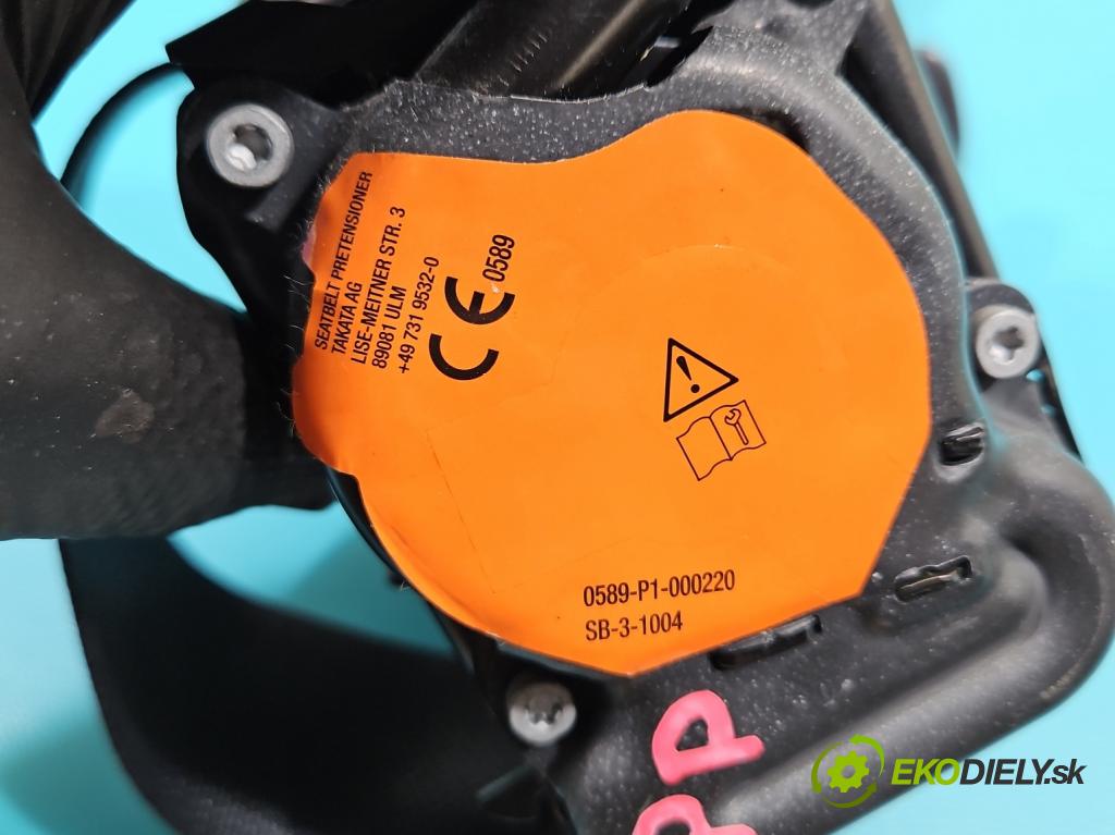 Nissan Qashqai II J11 2013-2021 1.2 T 116 HP manual 85 kW 1197 cm3 5- pas bezpečnosť: predné pravý