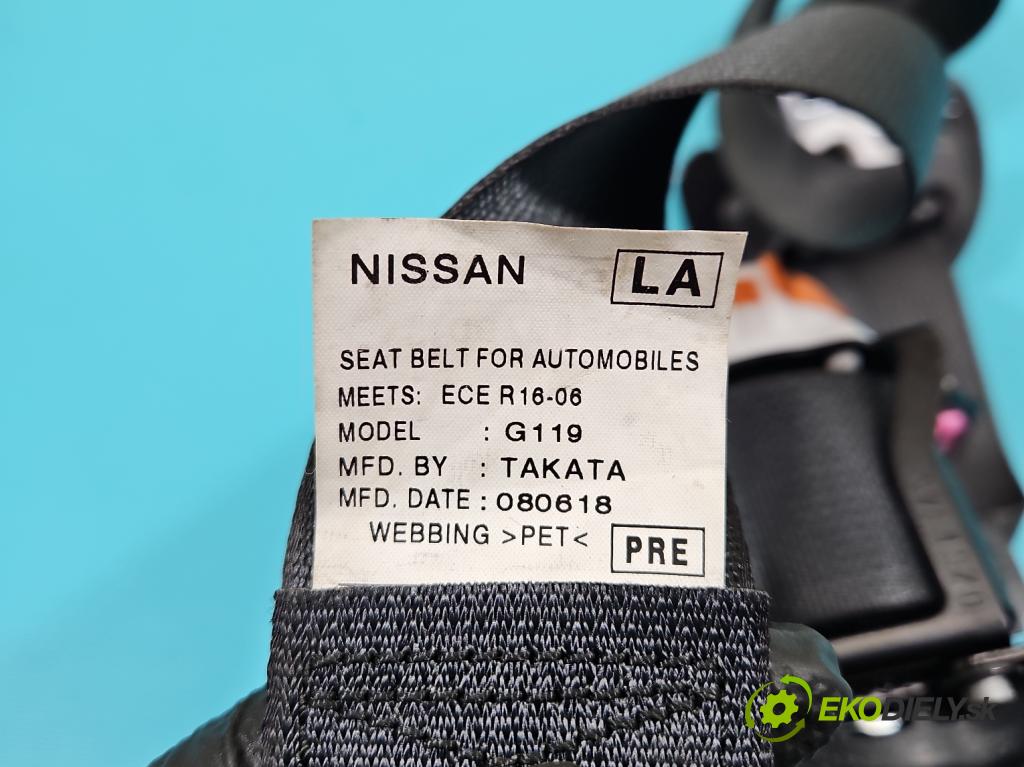 Nissan Qashqai II J11 2013-2021 1.2 T 116 HP manual 85 kW 1197 cm3 5- pas bezpečnosť: predné pravý