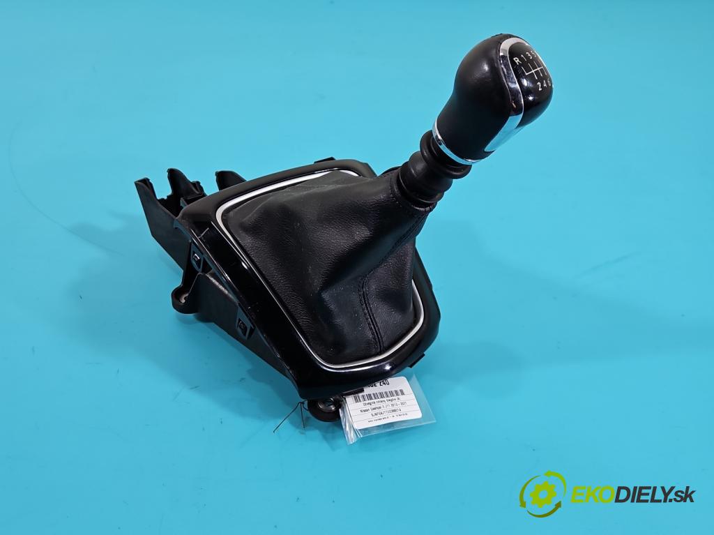 Nissan Qashqai II J11 2013-2021 1.2 T 116 HP manual 85 kW 1197 cm3 5- Páka: Změny: stupeň,rýchlosť 341017283R (Rýchlostná páka (kulisa))