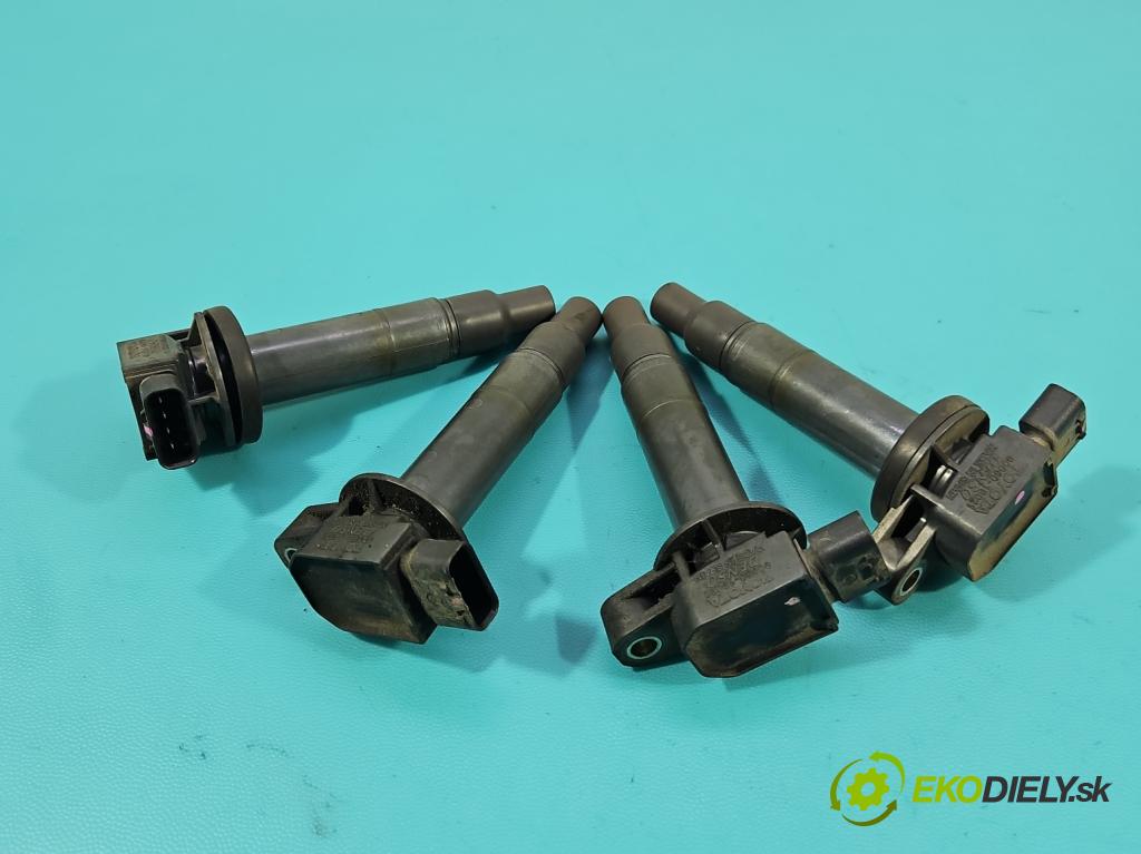 Toyota Yaris II 2005-2011 1.3 vvti 87 HP manual 64 kW 1298 cm3 5- cievka zapaľovacia 90080-19021 (Zapaľovacia cievka)