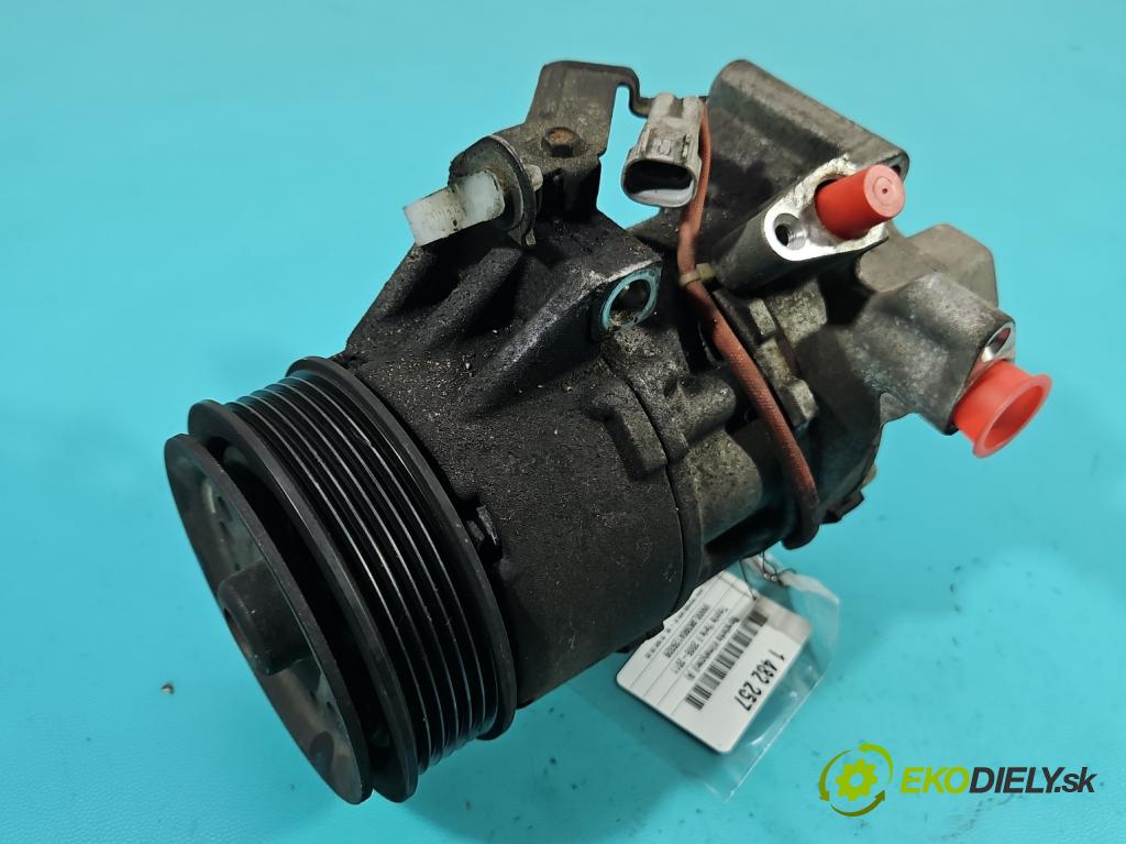 Toyota Yaris II 2005-2011 1.3 vvti 87 HP manual 64 kW 1298 cm3 5- Kompresor: klimatizácie 447260-1504 (Kompresor klimatizácie)