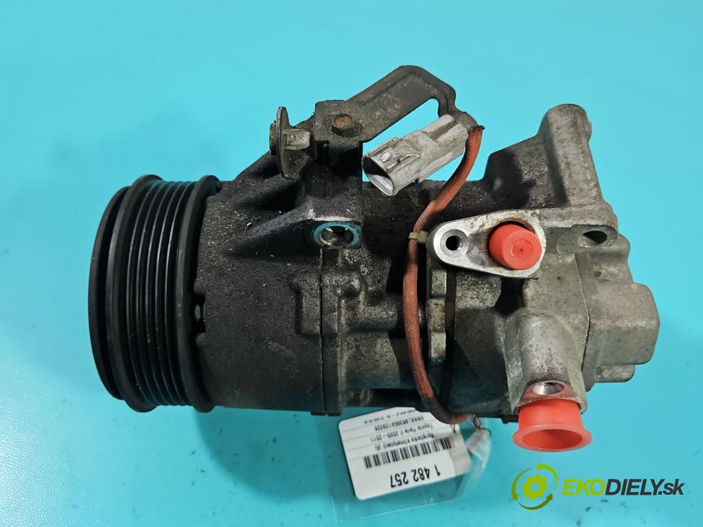 Toyota Yaris II 2005-2011 1.3 vvti 87 HP manual 64 kW 1298 cm3 5- Kompresor: klimatizácie 447260-1504 (Kompresor klimatizácie)