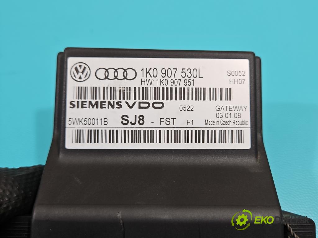 Vw Tiguan I 2007-2016 2.0 tdi 140 HP automatic 103 kW 1968 cm3 5- riadiaca jednotka ostatné 1K0907530L