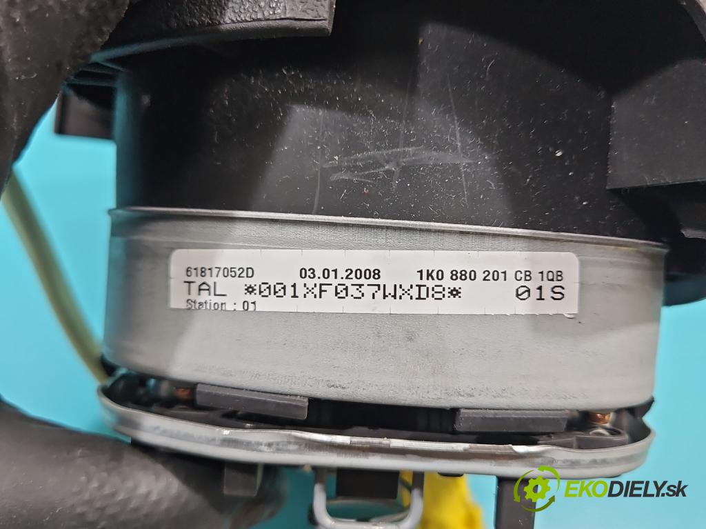 Vw Tiguan I 2007-2016 2.0 tdi 140 HP automatic 103 kW 1968 cm3 5- airbag vzduch: Řidiči: 1K0880201CB (Airbag)