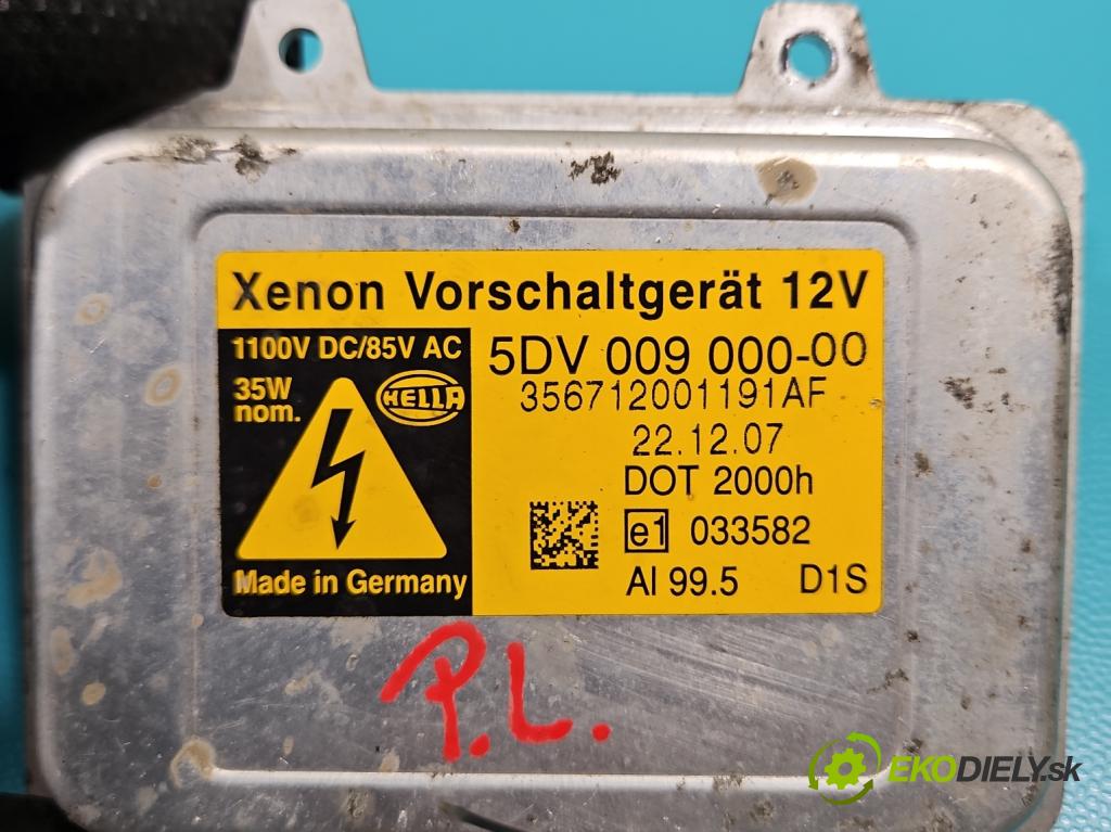 Vw Tiguan I 2007-2016 2.0 tdi 140 HP automatic 103 kW 1968 cm3 5- střídač: xenon 5DV009000-00 (Riadiaca jednotka xenónu)