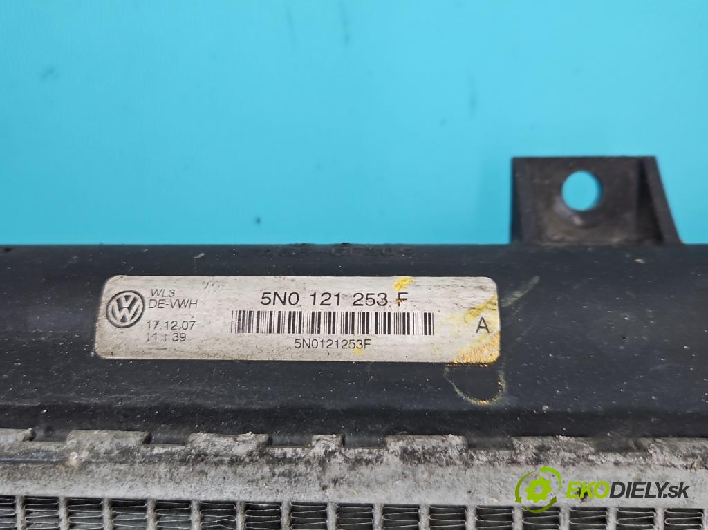 Vw Tiguan I 2007-2016 2.0 tdi 140 HP automatic 103 kW 1968 cm3 5- chladič voda: 5N0121253F (Chladič vody)