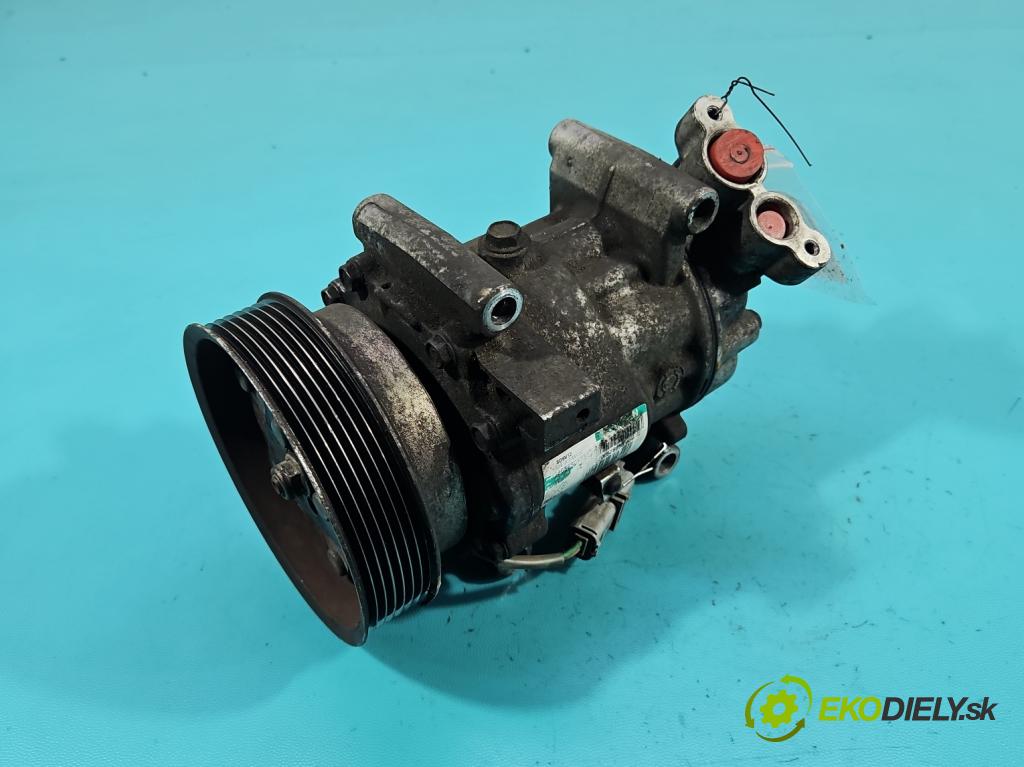 Renault Clio III 2005-2012 1,2.0 16V 75 HP manual 55 kW 1149 cm3 5- Kompresor: klimatizácie  (Kompresor klimatizácie)