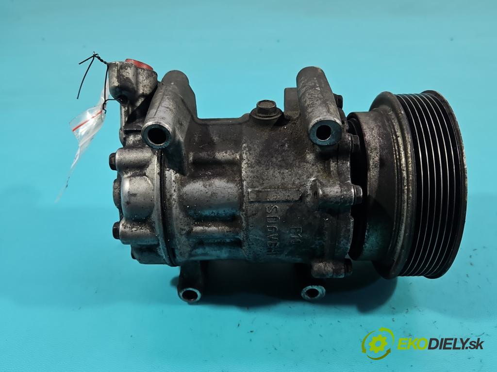 Renault Clio III 2005-2012 1,2.0 16V 75 HP manual 55 kW 1149 cm3 5- Kompresor: klimatizácie  (Kompresor klimatizácie)