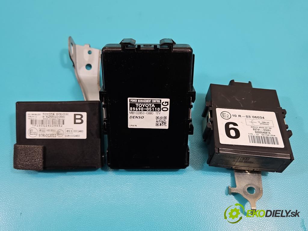 Toyota Avensis III T27 2009-2018 1.8 vvti 147 HP manual 108 kW 1798 cm3 5- riadiaca jednotka motora 89661-05G80