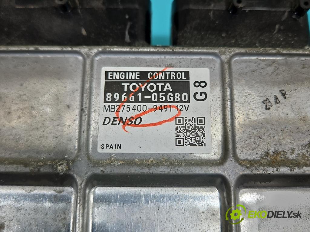 Toyota Avensis III T27 2009-2018 1.8 vvti 147 HP manual 108 kW 1798 cm3 5- riadiaca jednotka motora 89661-05G80