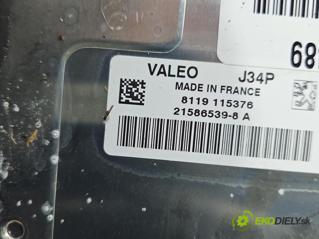 Peugeot 207 1.4 8V 73 HP manual 54 kW 1360 cm3 3- riadiaca jednotka motora 9665424480