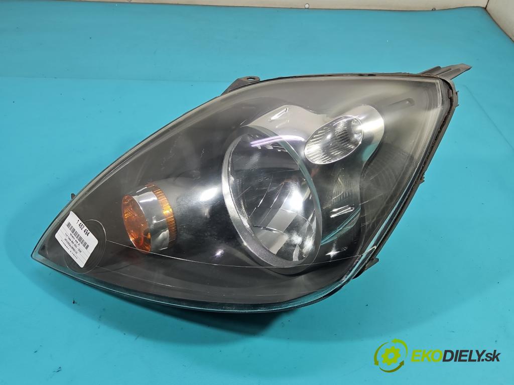 Ford Fiesta Mk6 2002-2008 1.3 60 HP manual 44 kW 1299 cm3 3- Reflektor: ľavý 0301224311 (Kľučka dverí ostatné)