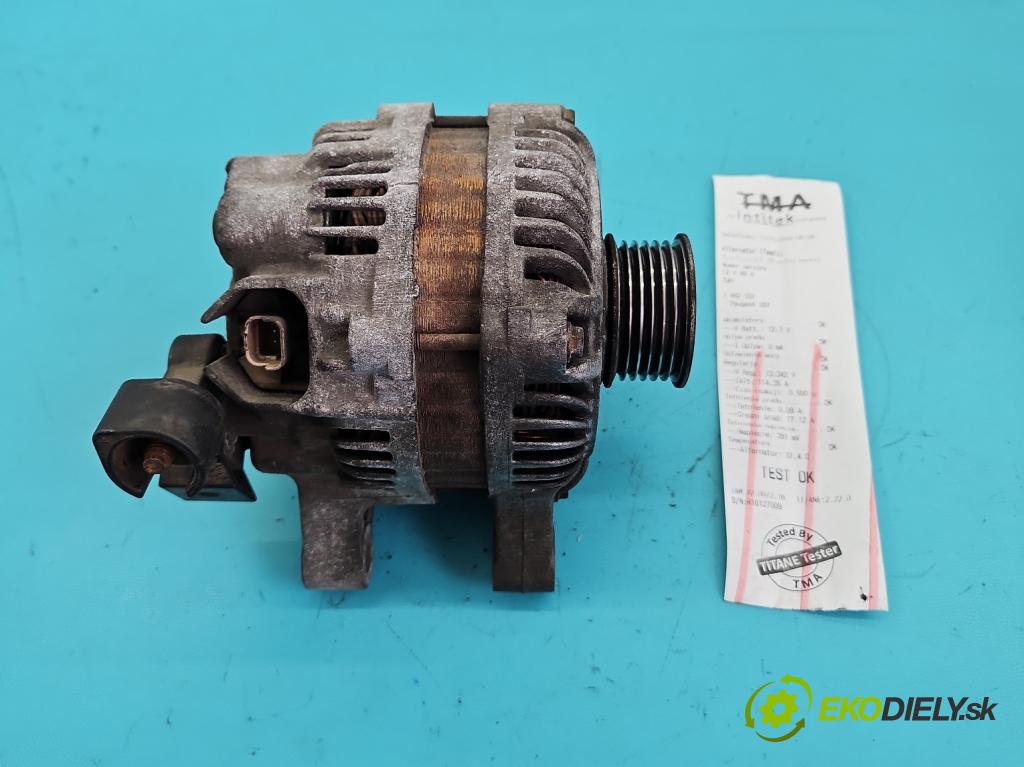 Peugeot 207 1.4 8V 73 HP manual 54 kW 1360 cm3 3- Alternator 9660055080 (Alternátor)