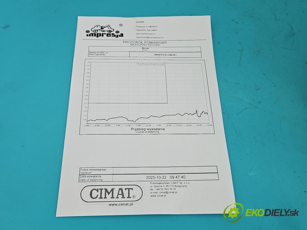 Fs lublin Lublin 3 2.4 TD 102 HP manual 75 kW 2417 cm3 5- turbodúchadlo, turbo repasovaná 702637-1