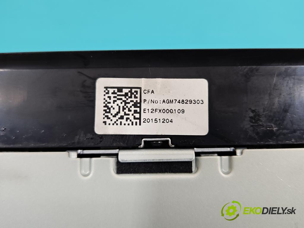 Skoda Fabia III 2014- 2021 1.4 tdi 105 HP manual 77 kW 1422 cm3 5- Radio originál 6V0035871B