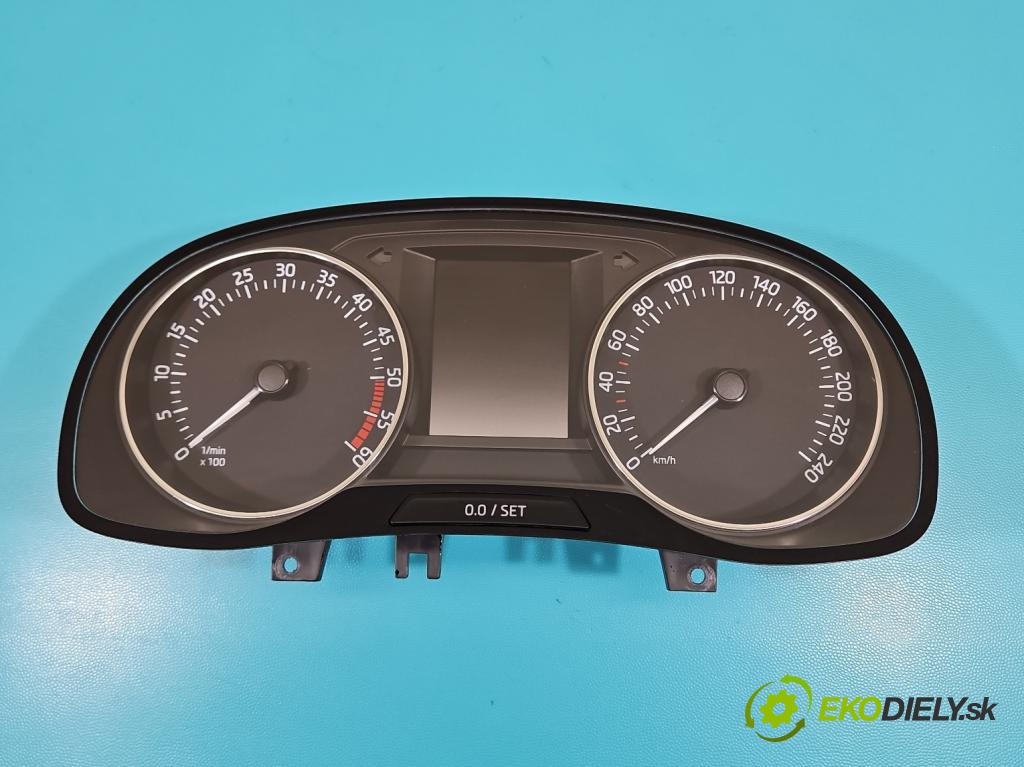 Skoda Fabia III 2014- 2021 1.4 tdi 105 HP manual 77 kW 1422 cm3 5- prístrojovka/ budíky 6V0920731A (Prístrojová doska)