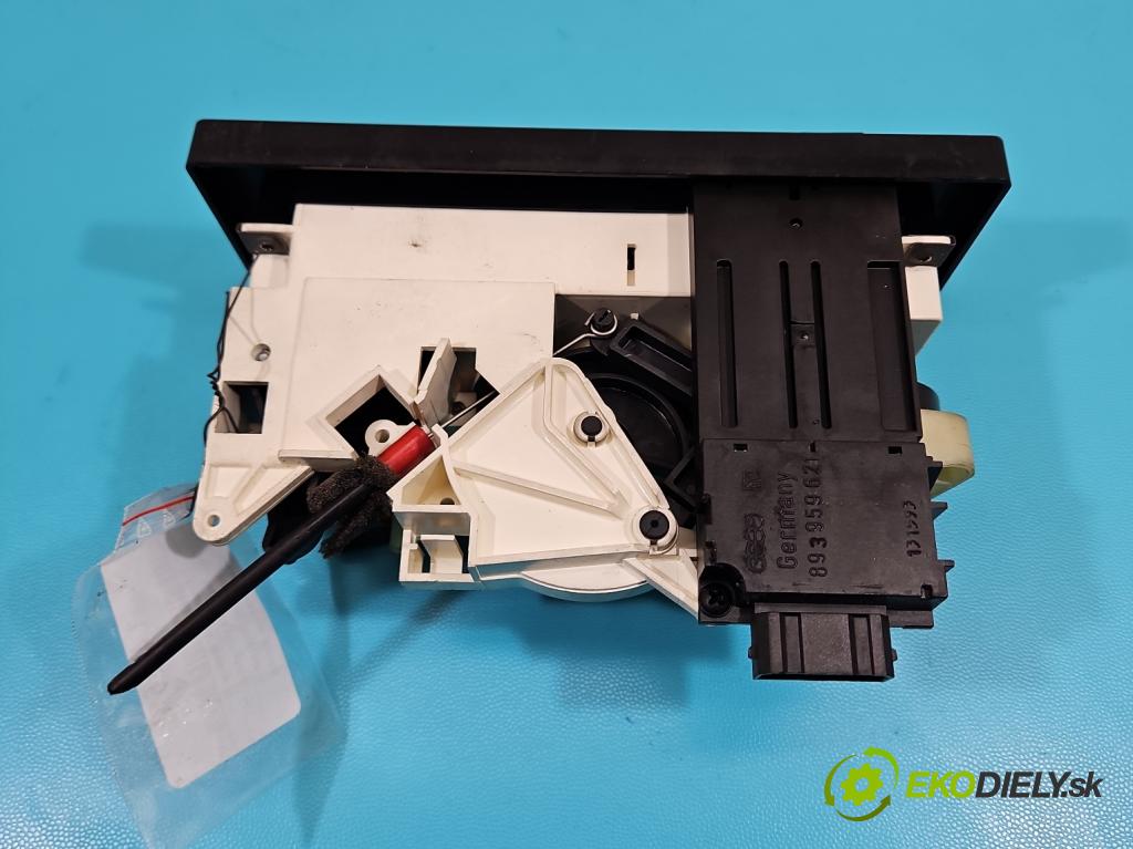 Audi 80 B4 1991-1994 2.0 8V 116 HP manual 85 kW 1984 cm3 4- panel kúrenia 893959621