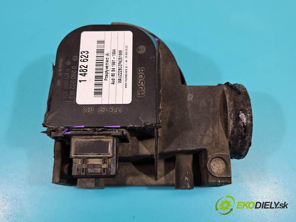 Audi 80 B4 1991-1994 2.0 8V 116 HP manual 85 kW 1984 cm3 4- průtokoměr: 0280202142 (Váha vzduchu)