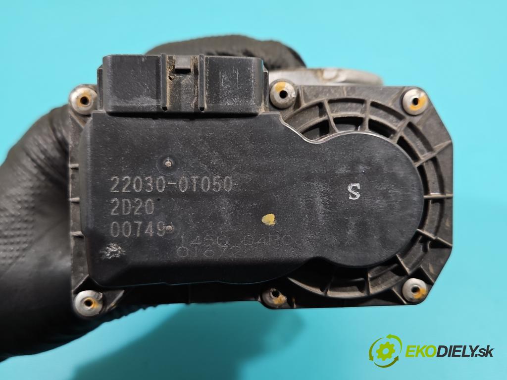 Toyota Avensis III T27 2009-2018 1.8 vvti 147 HP manual 108 kW 1798 cm3 5- klapka 22030-0T050 (Škrtiaca klapka)