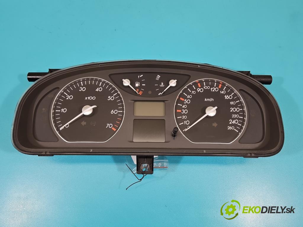 Renault Laguna II 2001-2007 2.0 16V 135 HP manual 99 kW 1998 cm3 5- prístrojovka/ budíky 8200218884 (Prístrojová doska)