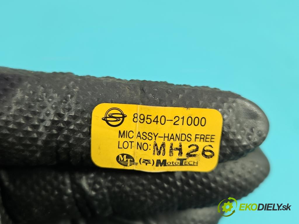 Ssangyong Rexton I 2001-2017 2.0 (671960) 155 HP automatic 114 kW 1998 cm3 5- Mikrofon: 89540-21000