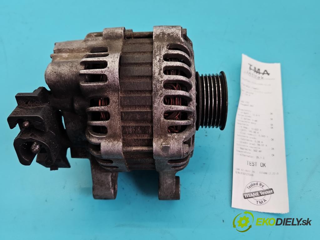 Peugeot 607 2.2 16V 158 HP automatic 116 kW 2230 cm3 4- Alternator 9635772980 (Alternátor)