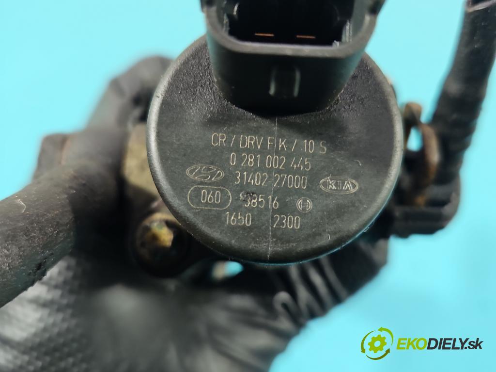 Hyundai Matrix 1.5 crdi 82 HP manual 60,3 kW 1493 cm3 5- lišta vstrekovacia 31400-27500 (Vstrekovacia lišta)