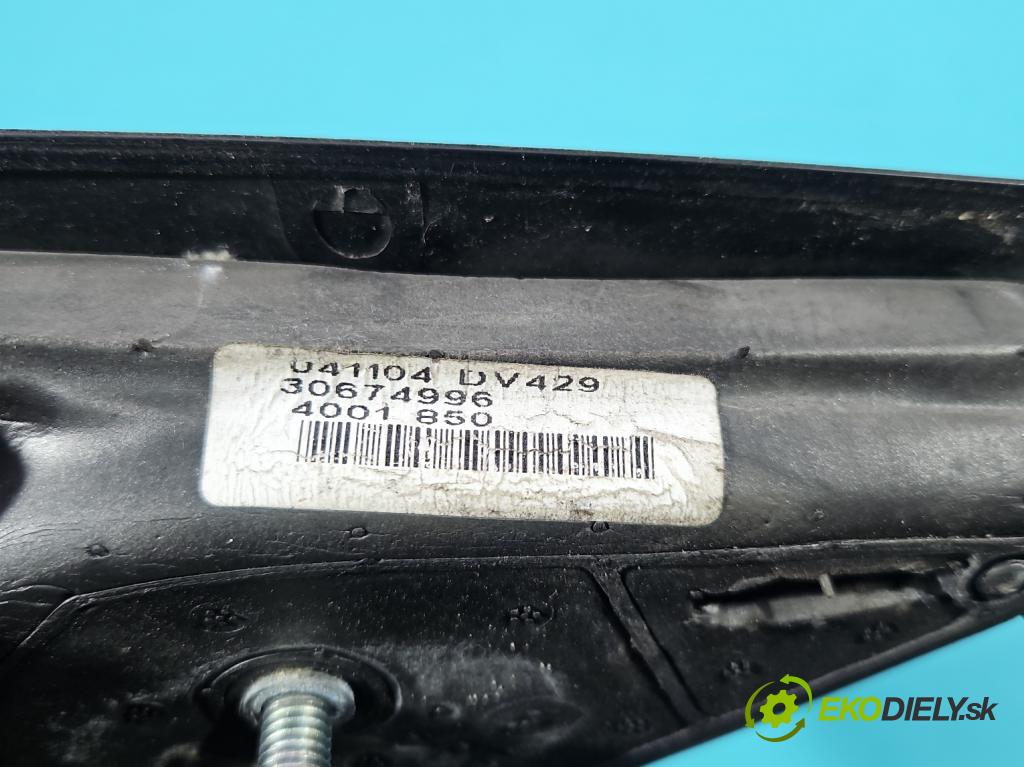 Volvo V50 2.4 140 hp automatic 103 kW 2435 cm3 5- zpětné zrcátko pravé 30674996 (Klika dveří ostatní)