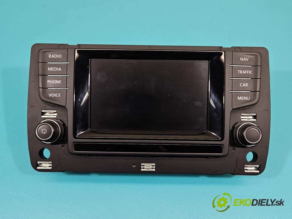 Vw Golf VII 2012-2020 1.4 TSI 150 HP automatic 110 kW 1395 cm3 5- Radio originál 5G0919605D