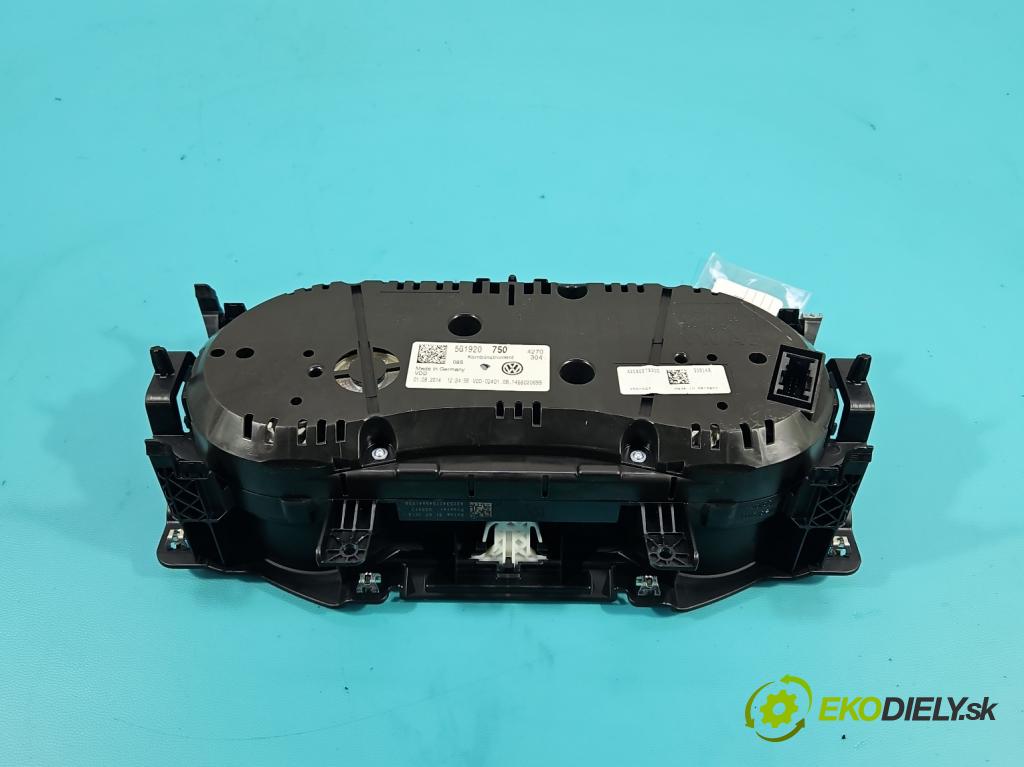 Vw Golf VII 2012-2020 1.4 TSI 150 HP automatic 110 kW 1395 cm3 5- prístrojovka/ budíky 5G1920750 (Prístrojová doska)