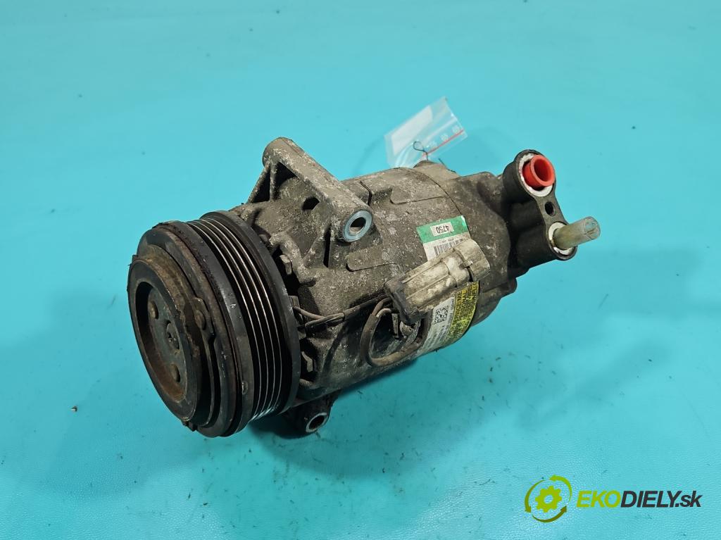 Opel Astra III 2004-2014 1.6 16V 105 HP manual 77 kW 1598 cm3 5- Kompresor: klimatizácie 13124750 (Kompresor klimatizácie)