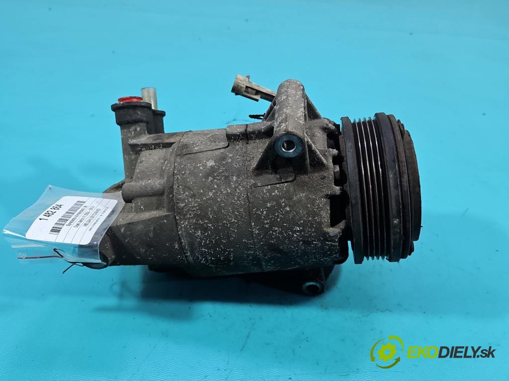 Opel Astra III 2004-2014 1.6 16V 105 HP manual 77 kW 1598 cm3 5- Kompresor: klimatizácie 13124750 (Kompresor klimatizácie)