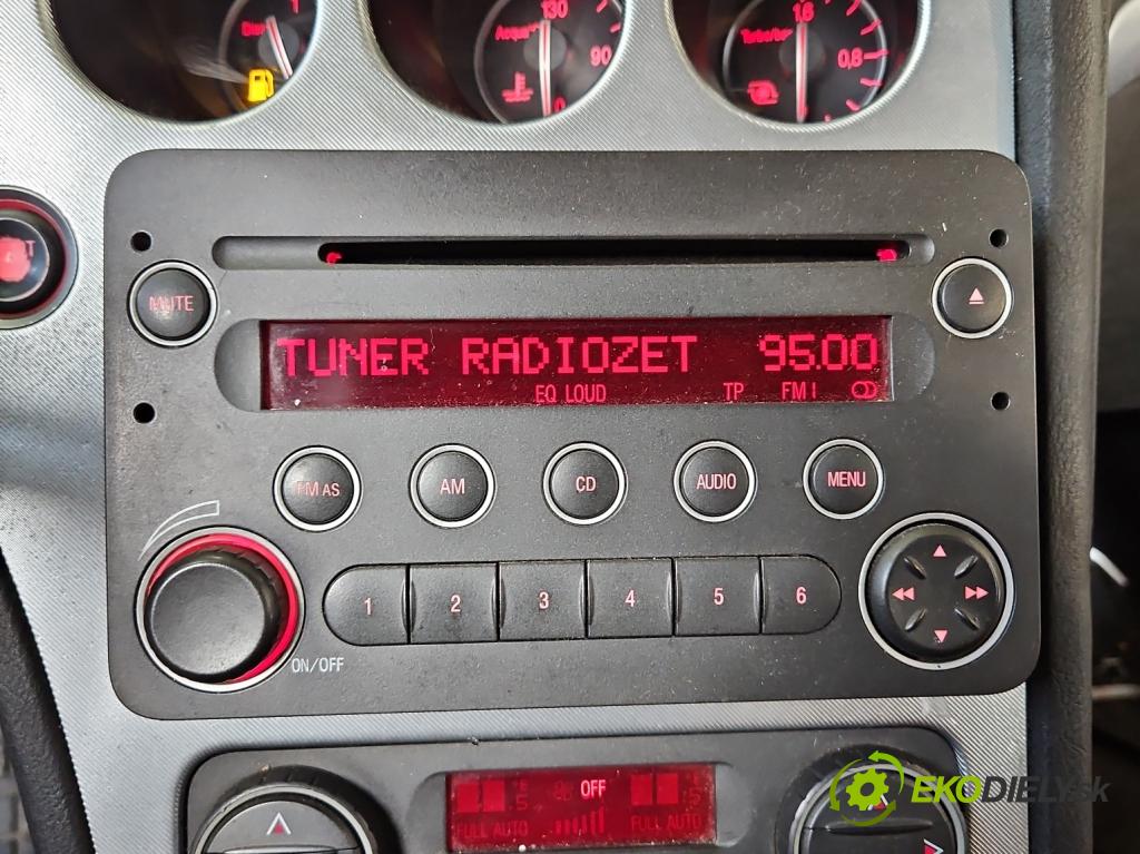 Alfa romeo 159 2.4 jtd 200 hp manual 147 kW 2387 cm3 5- Radio továrna: 7646302316