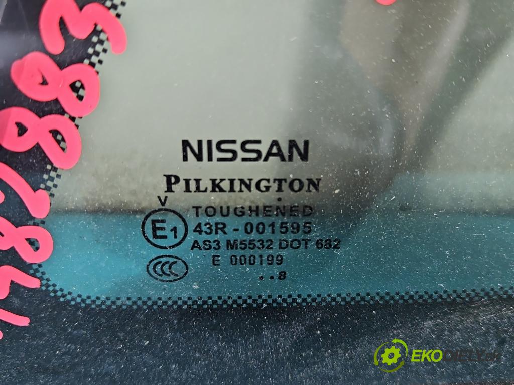 Nissan Qashqai II J11 2013-2021 1.2 T 116 hp manual 85 kW 1197 cm3 5- sklo zadní pravé