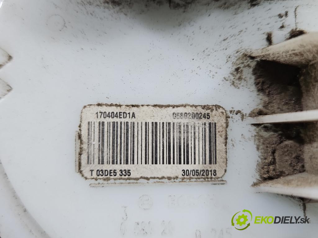Nissan Qashqai II J11 2013-2021 1.2 T 116 hp manual 85 kW 1197 cm3 5- čerpadlo paliva 0580200245