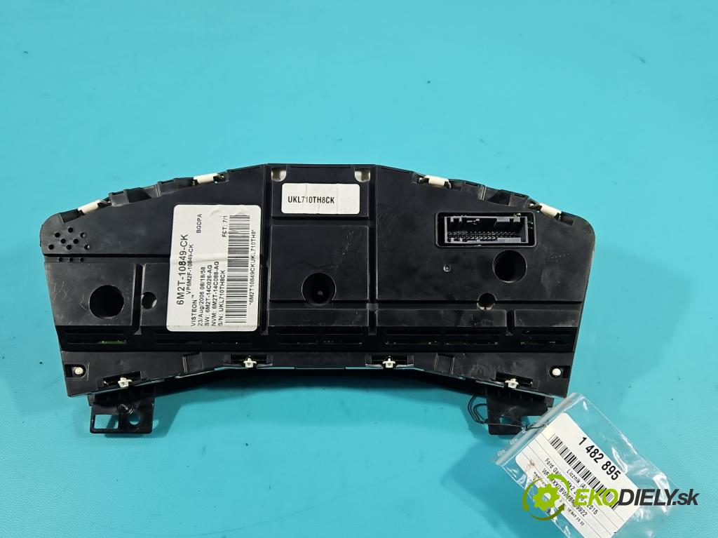 Ford Galaxy Mk2 2006-2015 2.0 tdci 131 HP manual 96 kW 1997 cm3 5- prístrojovka/ budíky 6M2T-10849-CK (Prístrojová doska)