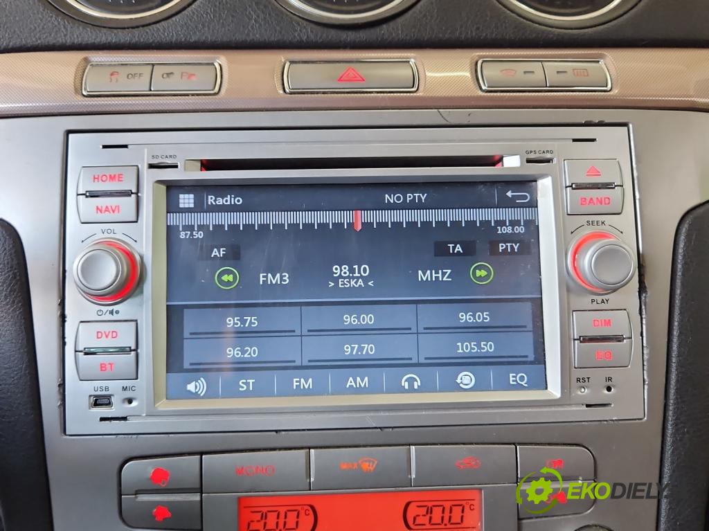 Ford Galaxy Mk2 2006-2015 2.0 tdci 131 HP manual 96 kW 1997 cm3 5- Radio originál 