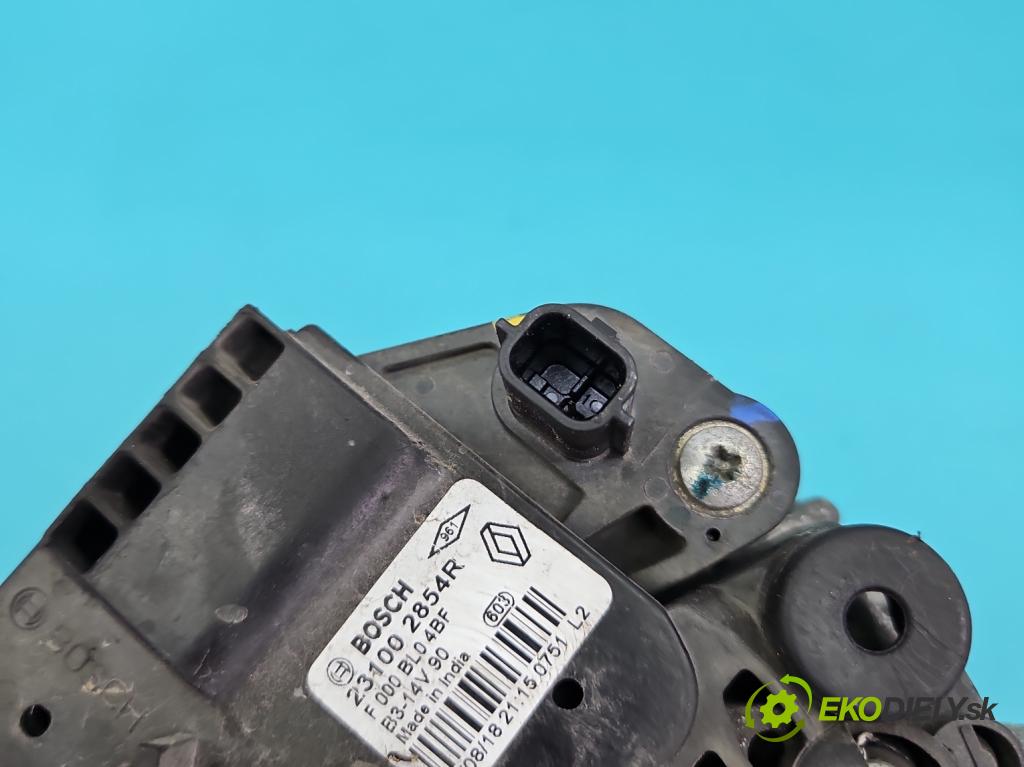 Dacia Sandero II 2012-2020 0.9 Tce 90 HP manual 66 kW 898 cm3 5- Alternator 231002854R (Alternátor)